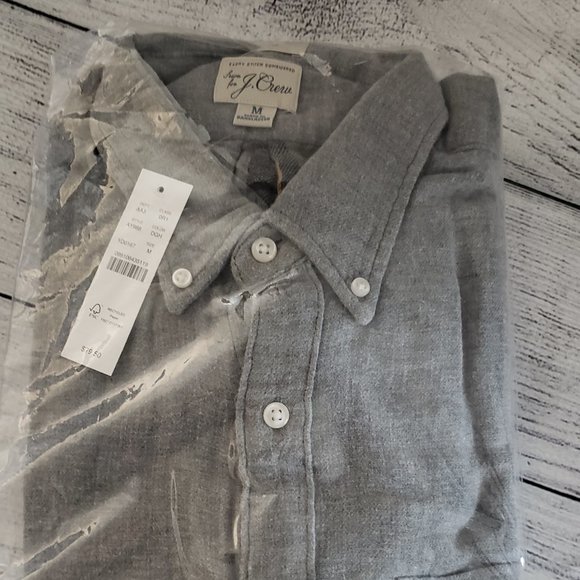 J. Crew Gray Casual Button Down Shirt - Picture 4 of 6